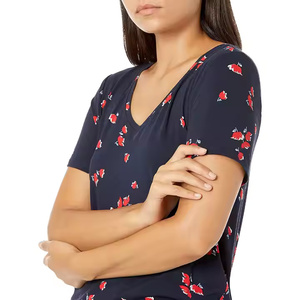 เสื้อยืดผ้าฝ้ายพิมพ์ลายเสื้อยืดสำหรับออกกำลังกาย100% ใส่ได้ทั้งชายและหญิงเสื้อยืดคอกลมพิมพ์โลโก้แบบกำหนดเอง - Product Image 2