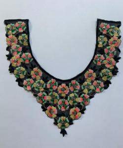 Motifs de cou brodés traditionnels et modernes Broderie personnalisée de haute qualité pour les vêtements de mode 100% meilleur fabriqué en Inde - Product Image 5