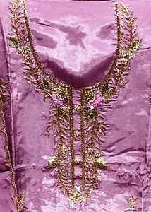 Diseñador moderno bordado a mano hermosa fiesta desgaste Trajes de seda moda india-estilo tradicional hacia adelante sin costuras - Product Image 2