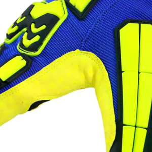 Gants de sécurité résistants aux coupures à usage intensif Matériau en cuir TPE résistant aux chocs anti-vibration élevé épaisseur de 8 oz personnalisable - Product Image 3