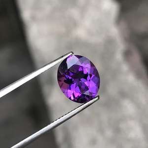 Améthyste incroyable 9X11 ovale, pierres précieuses calibrées en gros, toutes tailles disponibles - Product Image 1