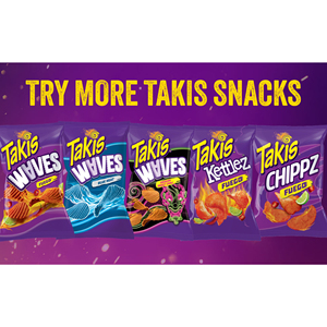 Tortilla roulée Takis Chips - Fuego Hot Chili Und Lime & Takis Limited Edition Blue Heat Pepper... - Product Image 4