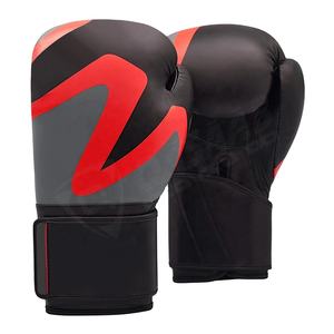 Best Selling Boxing <b>Gloves</b> Lightweight High Quality-Twins Muay-Thai MMA Sport-Training Custom Design <b>Black</b> Leather Boxing <b>Gloves</b> - Product Image 5