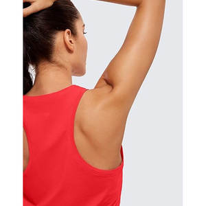 Yoga Women Pima Cotton Racerback Workout Tank Tops Athletic <b>Sleeveless</b> <b>Shirts</b> - Product Image 6