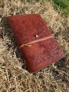 ขายดีวารสารหนังสมุดโน๊ตแบบโบราณขอบกระดาษประดับหนังแนววินเทจแบบปักลาย - Product Image 3