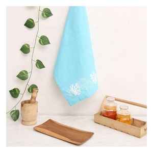 Lot de 100 serviettes en gaze de coton vert sauge 32x32cm, réutilisables, avec crochet, écologiques, personnalisables pour la cuisine - Product Image 3