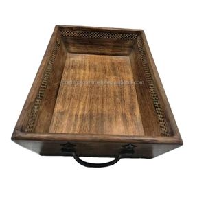 Plato y Tazones de Servir Ecológicos, Pulidos y Hechos a Mano, para una Cena con Estilo, Madera de Acacia, Precio Económico al por Mayor - Product Image 2