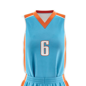 Conjunto de Uniformes de Baloncesto de Venta Caliente del Mejor Proveedor al por Mayor, 100% Poliéster, Antibacteriano, de Secado Rápido - Product Image 6