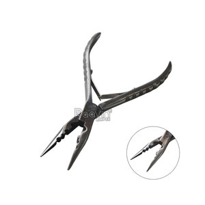 Alicates para Remover Extensiones de Cabello con Adhesivo, Fuerte Sujeción, Acero Inoxidable de Grado Quirúrgico, Elimina Eficientemente Anillos de Queratina, Color Negro - Product Image 5
