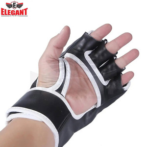 2025 Sparring Grappling MMA GANTS Fight Punch Ultimate Mitts Gants en cuir par Elegant Sports - Product Image 2