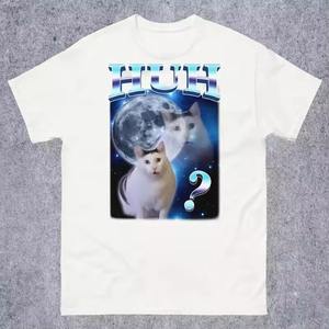 Personnalisé en gros de haute qualité mousse impression t-shirt 100% coton unisexe col rond surdimensionné t-shirt hommes bouffant impression t-shirt - Product Image 1