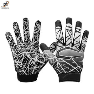 Gants de football américain professionnels de haute qualité Conception entièrement personnalisable pour les amateurs de sport - Product Image 4