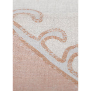 Alfombra Grande de Poliéster Tejida a Mano en Color Beige Marrón, Rectangular, Geométrica, Clásica, para el Hogar, el Pasillo, para Adolescentes - Modelo Phpl-53 - Product Image 3