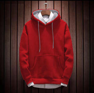 Survêtements d'entraînement pour hommes d'hiver, personnalisés, respirants, en polaire, pull en polyester/coton, haute qualité - Product Image 2