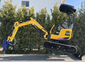 Mini Excavadora Compacta con Orugas y Cucharón, Capacidad de 5 Toneladas, Alta Potencia de Excavación para Construcción Agrícola y Paisajismo - Product Image 4