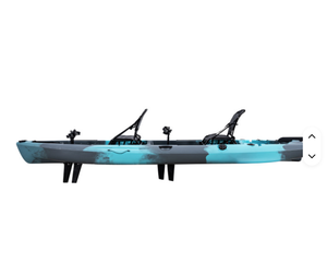 Kayak Profesional COOL KAYAK/KUER KAYAK 2023 para 2 Personas, Canoa de Pesca con Gran Espacio de Almacenamiento Seco para Lagos y Ríos - Product Image 1