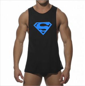 Débardeur de sport décontracté pour homme, coupe musclée, été 2025, 100% coton, sans manches, imprimé en relief, musculation pour homme - Product Image 6