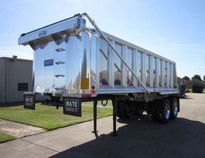 Nouveau 2024 <span class=keywords><strong>24</strong></span> <span class=keywords><strong>Ft</strong></span> Semi Frameless Tandem End Dump <span class=keywords><strong>Trailer</strong></span> à vendre - Product Image 2