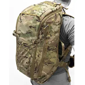 Grey Dot 60L Taktischer Rucksack Outdoor Rucksack mit großer Kapazität Molle System CS Wargame Rucksack