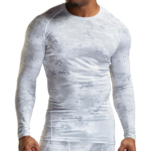 ชุดฝึกเล่นกระดานโต้คลื่นสำหรับผู้ชายและผู้หญิงแขนยาวแห้งเร็วสำหรับเล่นเซิร์ฟว่ายน้ำฟิตเนสออกแบบโลโก้ได้ตามต้องการ - Product Image 3