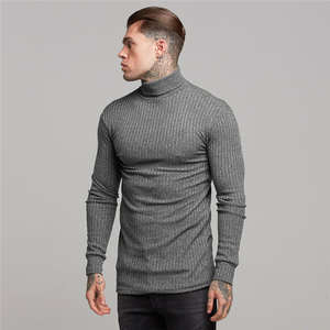 Men Turtleneck <b>Sweater</b> Minimalist Warm Pullover Winter Fashion Soft Slim Fit Casual Long Sleeve Stylish Breathable - Product Image 3