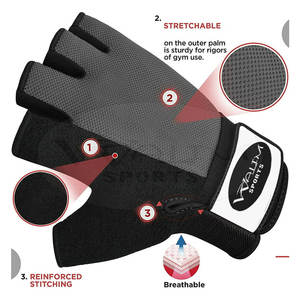 Recién llegado, ropa de entrenamiento, guantes de levantamiento de pesas, entrenamiento físico, guantes de levantamiento de pesas para adultos - Product Image 3