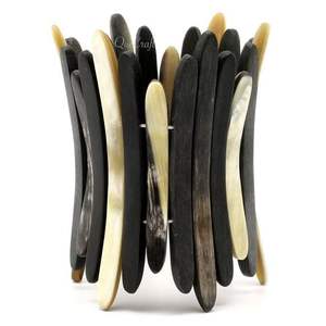 กำไลฮอร์นที่มีสไตล์และสร้อยข้อมือสำหรับชุดประจำวัน - Product Image 2