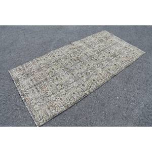 พรมปูพื้นขนาดใหญ่สไตล์ตุรกีวินเทจ36x75ฟุตคลาสสิกสีเบจสีดำการออกแบบการเย็บปะติดปะต่อกันวัสดุขนสัตว์พรมรองรับพรมจำนวนห้อง - Product Image 3