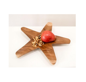 Plateau à fruits secs en bois personnalisé en usine Table à dîner décorer article pendaison de crémaillère cadeau de choix plateau en bois - Product Image 1