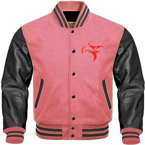 Veste universitaire en satin avec broderie personnalisée de haute qualité pour hommes veste de baseball grande taille à la mode avec des logos sains - Product Image 3