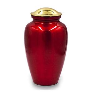 Urna de cremación azul profundo de tendencia con tapa dorada, urnas de esmalte alto, suministros funerarios, urnas artesanales de Metal de la mejor calidad, superventas - Product Image 2