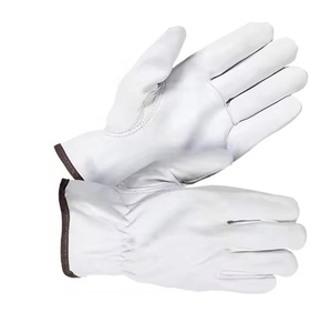 <b>Light</b> Duty Welding Gloves with Shirred Elastic Machine Operation Gloves for Sale High Quality Men <b>Working</b> Gloves Customized - Product Image 6