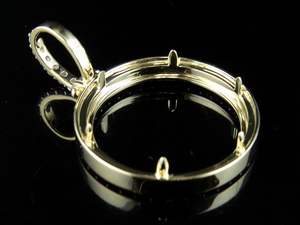 Hip Hop lujo círculo diseño Moissanite diamante S925 plata Iced Out colgante joyería para hombres mujeres personalizado - Product Image 3