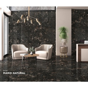 Bugatti Gold 800x1600mm Azulejos de porcelana brillante para piso de hotel Lujo 32x64 pulgadas Cerámica esmaltada de pared - Product Image 5