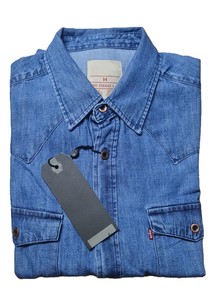 เสื้อเชิ้ตผู้ชายมาใหม่คุณภาพระดับพรีเมียมผ้าฝ้าย 100% แขนยาวสวมใส่สํานักงานอย่างเป็นทางการเสื้อยีนส์ในราคาขายส่ง - Product Image 4