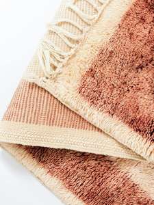 เฉพาะของโมร็อกโกพรมเบ็นีโอะริเนียมือถือทำมือโมร็อกโก Boho Beni ourain พรมปูพื้นขนสัตว์ - Product Image 4