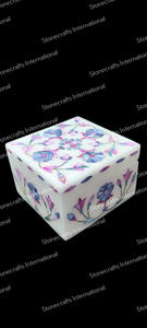 Best Selling Handmade Marble <b>Jewelry</b> <b>Box</b> with Stunning Mother of Pearl Detailing Ideal for <b>Gifts</b> and Keepsakes for Sale - Product Image 4