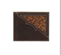 Dompet kulit pria, kulit kompak desain baru eksportir India untuk pria, penutup ritsleting panjang pendek, lapisan PVC gaya Vintage, Multi saku