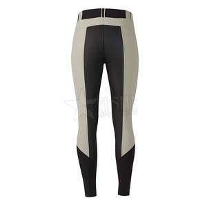 กางเกงขี่ม้ารัดรูปทรงดินสอสำหรับผู้หญิงกางเกงขี่ม้าพิมพ์ลายซิลิโคนสำหรับผู้หญิง - Product Image 6