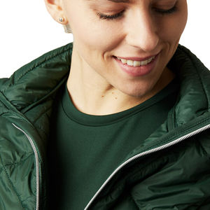 Chaleco de montar alto OEM para Mujer | Chaleco térmico ligero Bolsillos con cremallera seguros Colores/Logotipo personalizables | Suministro directo de fábrica - Product Image 6