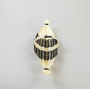 Assiette de service en bambou tissée à la main-Plateau plat pour sushis, pâtisseries et repas quotidiens - Product Image 5