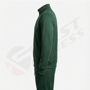 2026 New Arrival Best Quality Hooded Men's Tracksuits Breathable Quick Dry 100% Polyester Fleece Customized Colors Sizes - Product Image 3