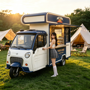 Chariot de nourriture mobile personnalisable avec grill et équipement commercial <span class=keywords><strong>pour</strong></span> la vente de hot-dogs et de saucisses - Product Image 1