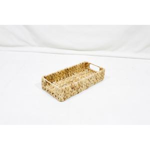 Bandeja de jacinto de agua rectangular tejida a mano de alta calidad | Almacenamiento natural y organizador de estantes Artex Dong Thap, proveedor de Vietnam - Product Image 2