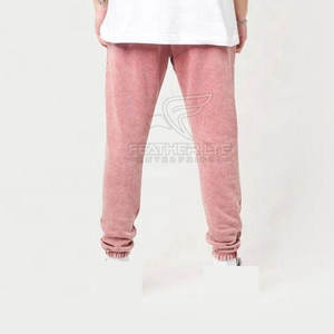 Pantalon de survêtement classique à l'acide pour hommes avec coupe décontractée et poches latérales profondes Joggers doux à l'acide avec un look Streetwear élégant - Product Image 5