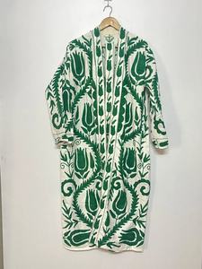 Luxe tigre imprimé 100% soie Kimono Robe pour femmes à manches longues Robe de chambre réglable taille ceinture doux pleine longueur vêtements de détente - Product Image 6