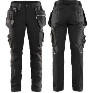 Pantalons de travail cargo pour hommes légers et respirants fabriqués au Pakistan avec genouillères, style streetwear - Product Image 6