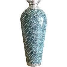 Florero de Metal de mesa hecho a mano para decoración del hogar de calidad superior clásico moderno elegante florero de Metal de mesa de aluminio de hierro de vidrio - Product Image 3