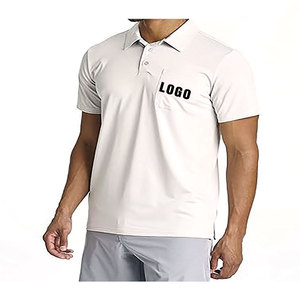 Seda de Golf de lujo de alta calidad para hombres, camisetas de Polo, logotipo personalizado, estampado a rayas de secado rápido, tela de punto transpirable de talla grande - Product Image 6