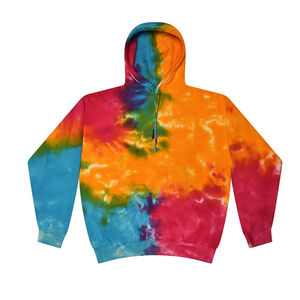 Custom Plus Size 5XL Men's Hoodie 100% Cotton Tops <b>Tie</b> Dye Printed Long Sleeve Pullover Loose Drawstring Hood Front Winter - Product Image 6